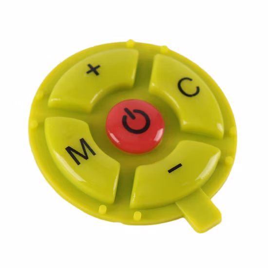 Silicone Rubber Keypad Manufacturers Membrane Switch 1/2/3/4 Key Button