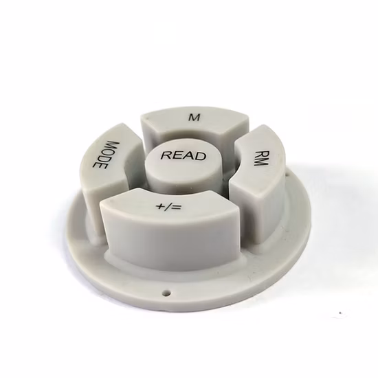 Silicone Rubber Keypad Manufacturers Membrane Switch 1/2/3/4 Key Button
