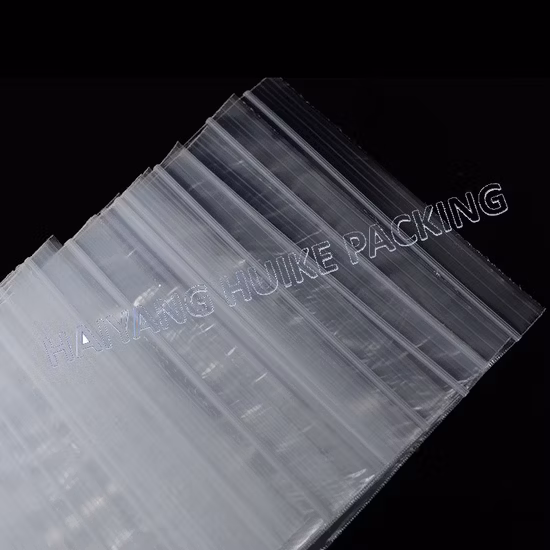 Borsa per imballaggio cosmetica per indumenti per gioielli con chiusura lampo in plastica EVA satinata personalizzata