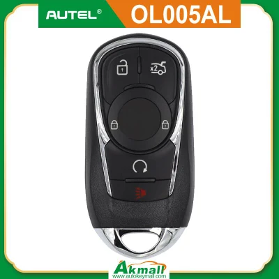 Autel Maxilm Premium Style Ikeyol005al Chiave telecomando intelligente universale per auto 4+1 pulsanti per Maxiim Km100